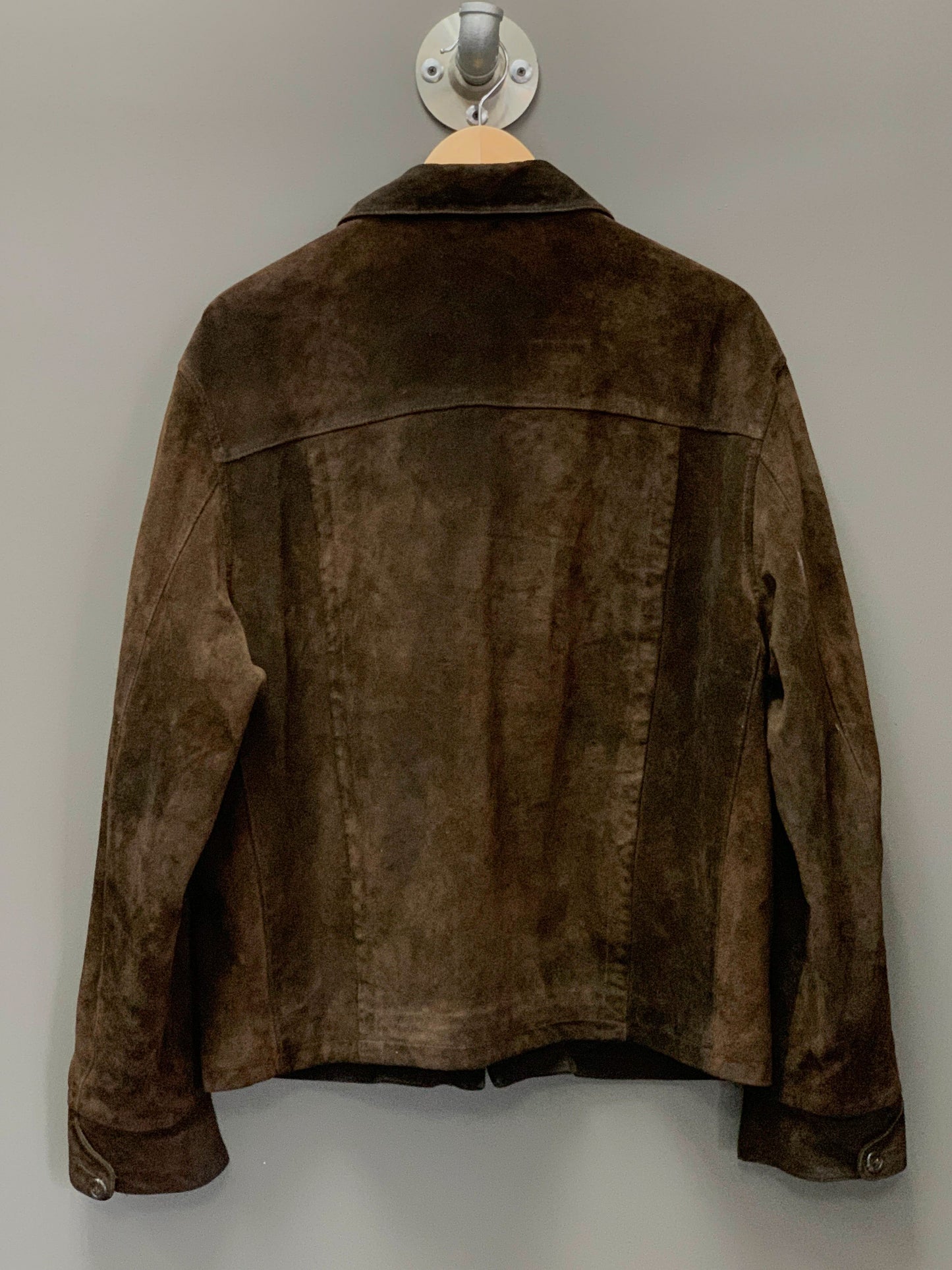 Polo Sport Ralph Lauren Suede Leather Jacket - Large