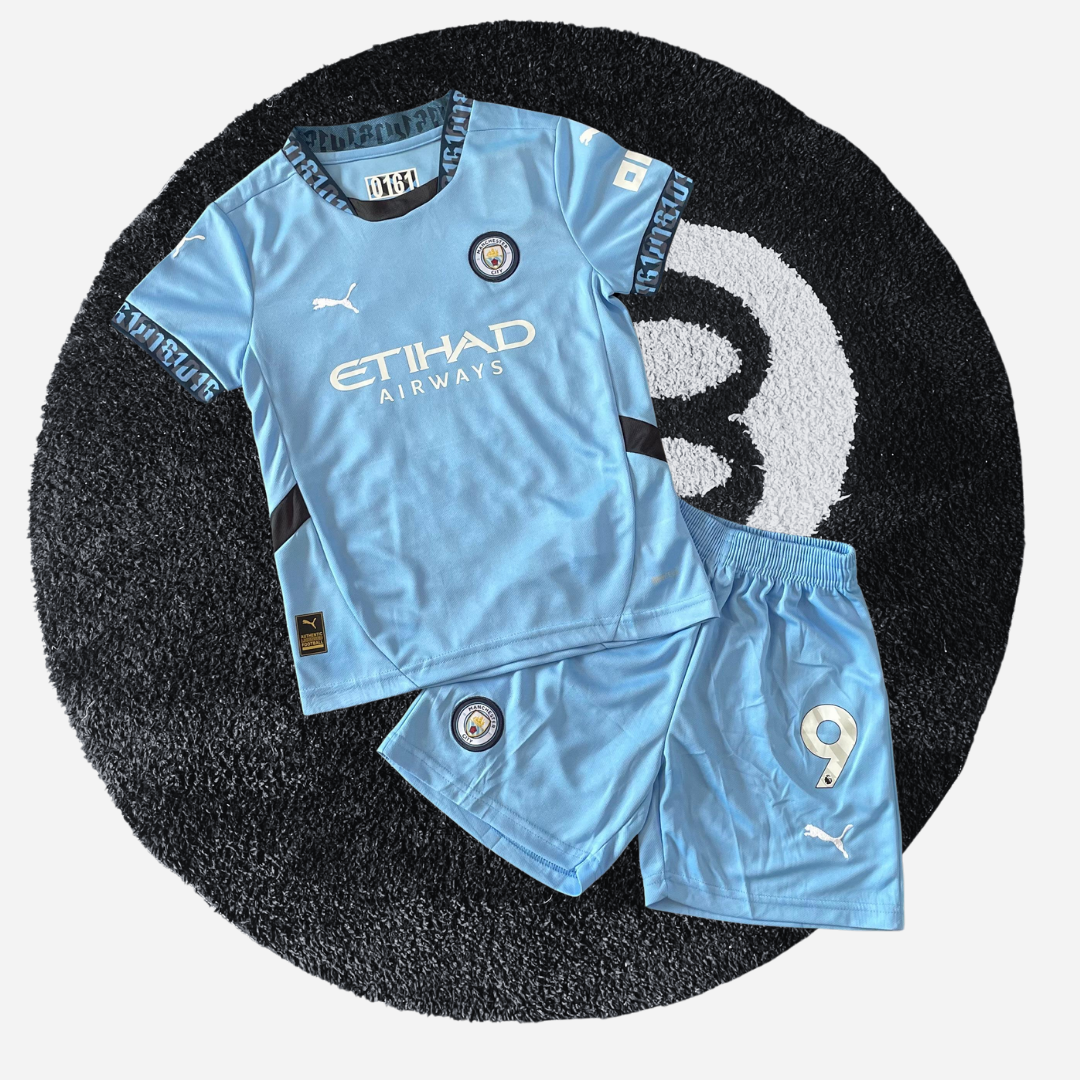 Haaland Manchester City Kids Football Kit
