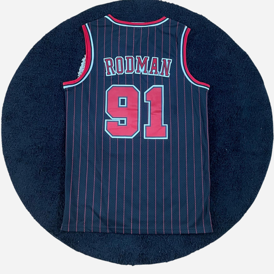 Chicago Bulls "Rodman 91" NBA Vest - Medium