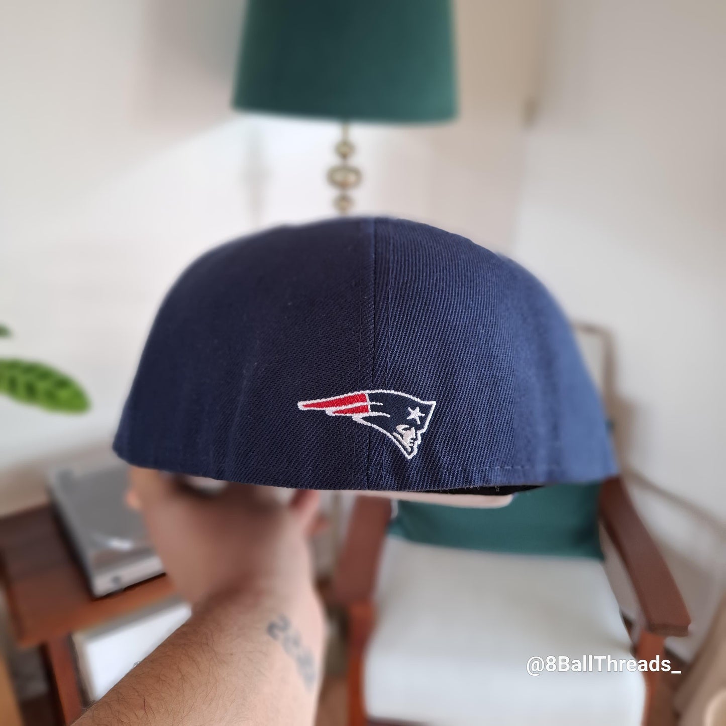 New Era New England Patriots "NFL Patch" 9FIFTY Fitted Cap