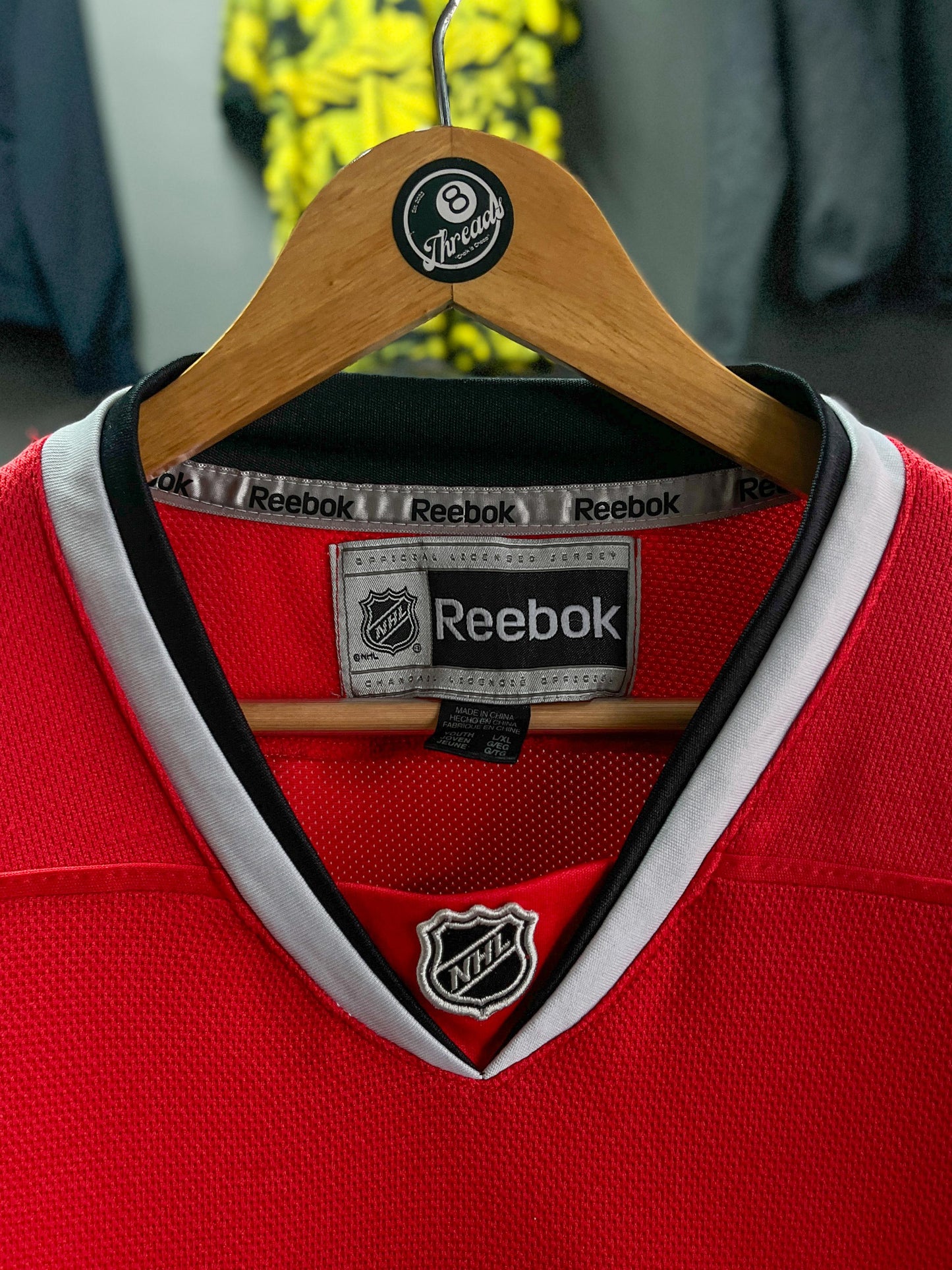 Reebok Chicago Blackhawks NHL Ice Hockey Jersey - Small