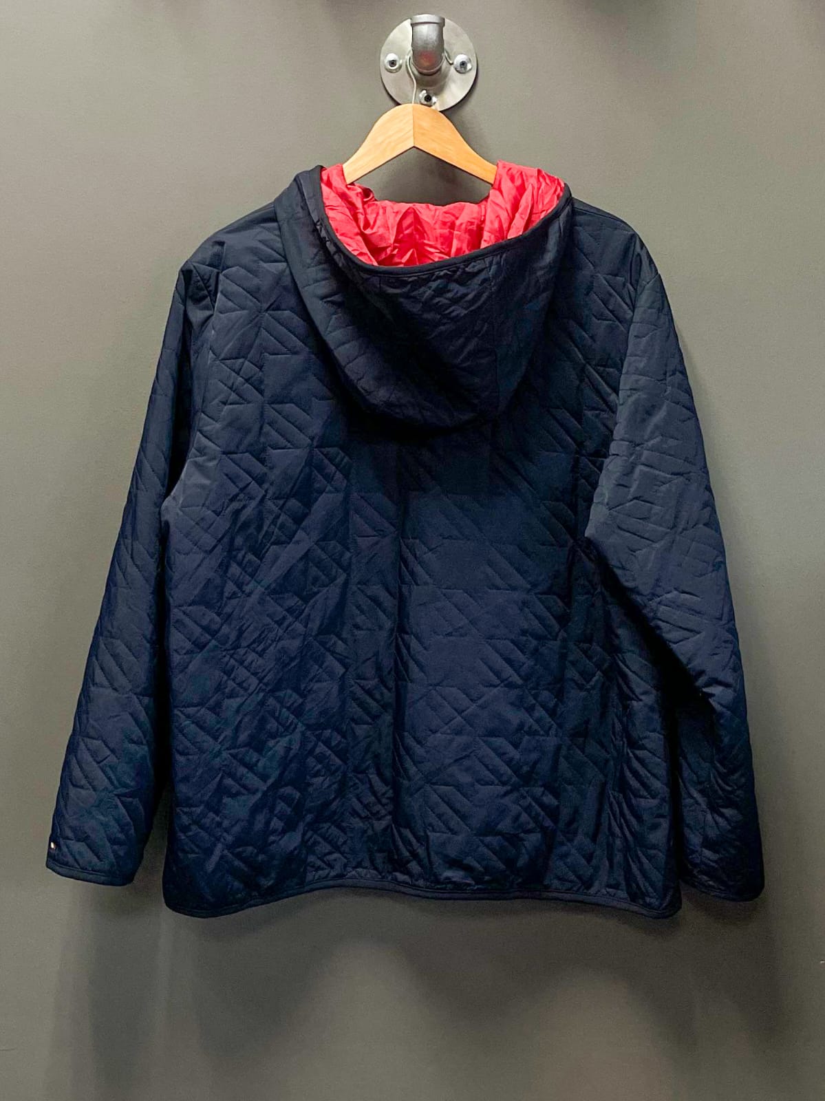 Tommy Hilfiger Navy Quilted Jacket - Xtra Large