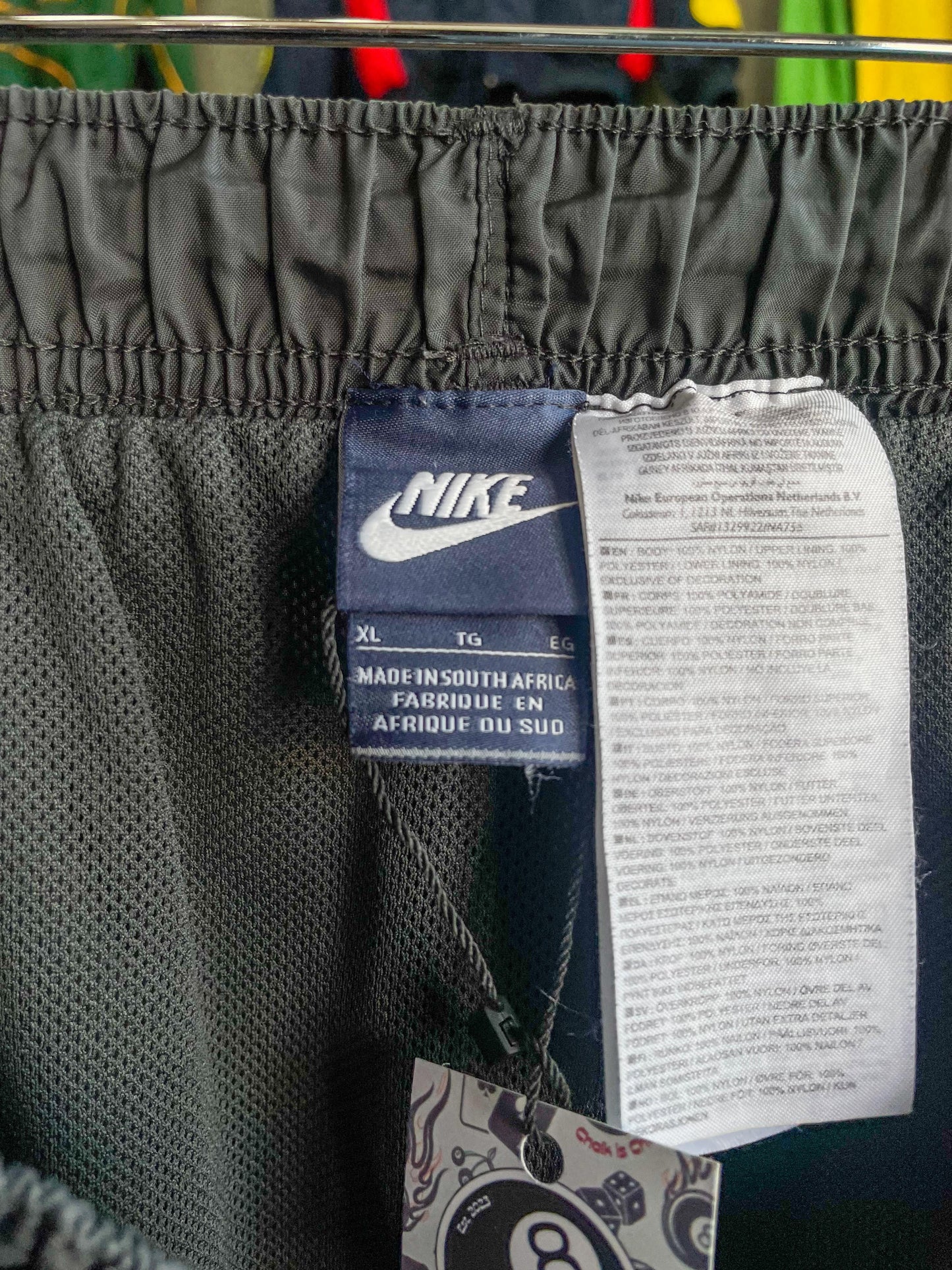 Nike Swoosh Baggy Adjustable Cuffs Trackpants - Extra Large