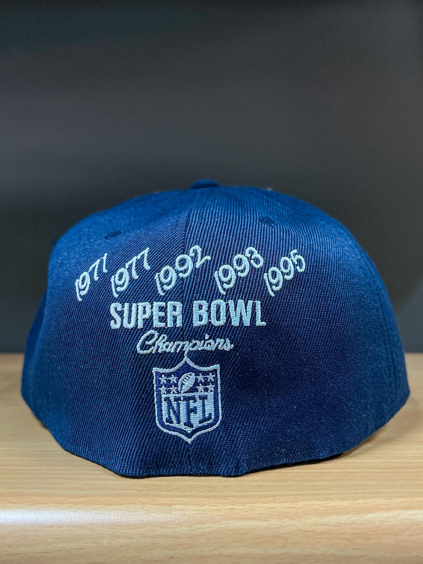 Dallas Cowboys NFL "Super Bowl Champs Patch" 59FIFTY New Era Fitted Cap - 7 1/2 (59.6cm)