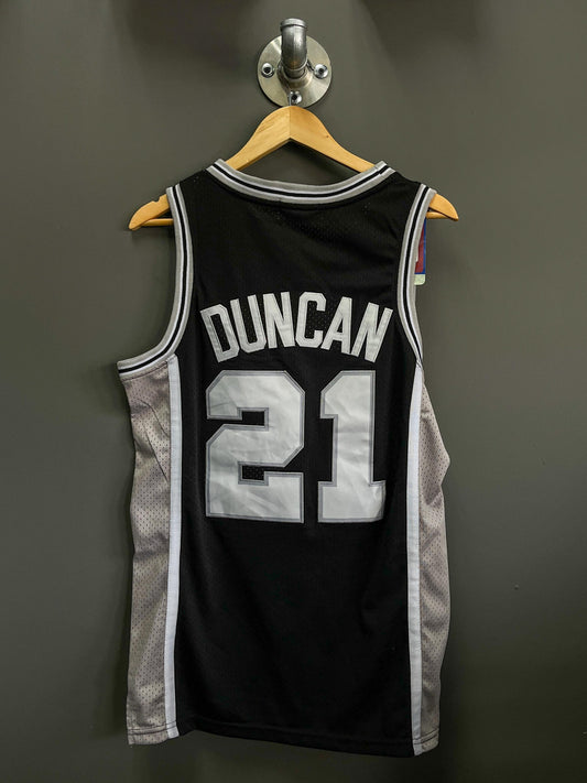 San Antonio Spurs "Duncan 21" Mitchell & Ness NBA Basketball Vest - Small