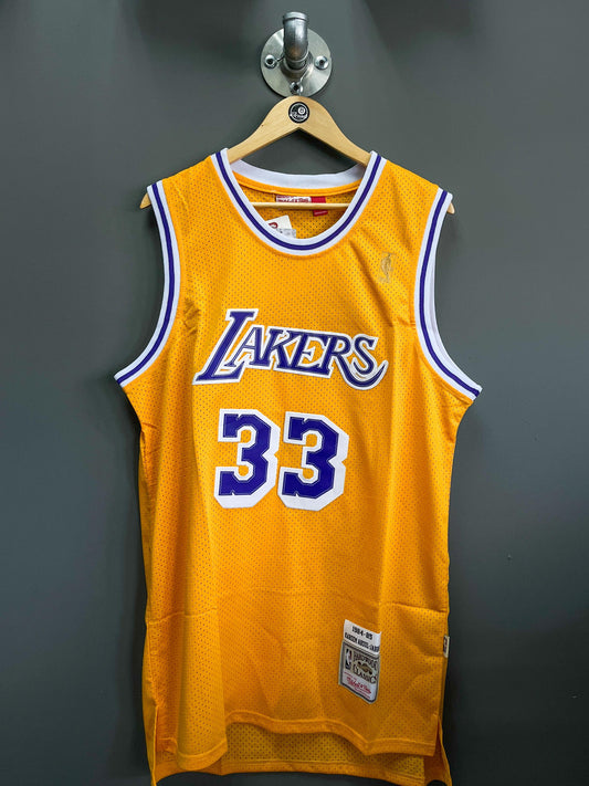 LA Lakers "Abdul-Jabbar 33" Mitchell & Ness NBA Basketball Vest