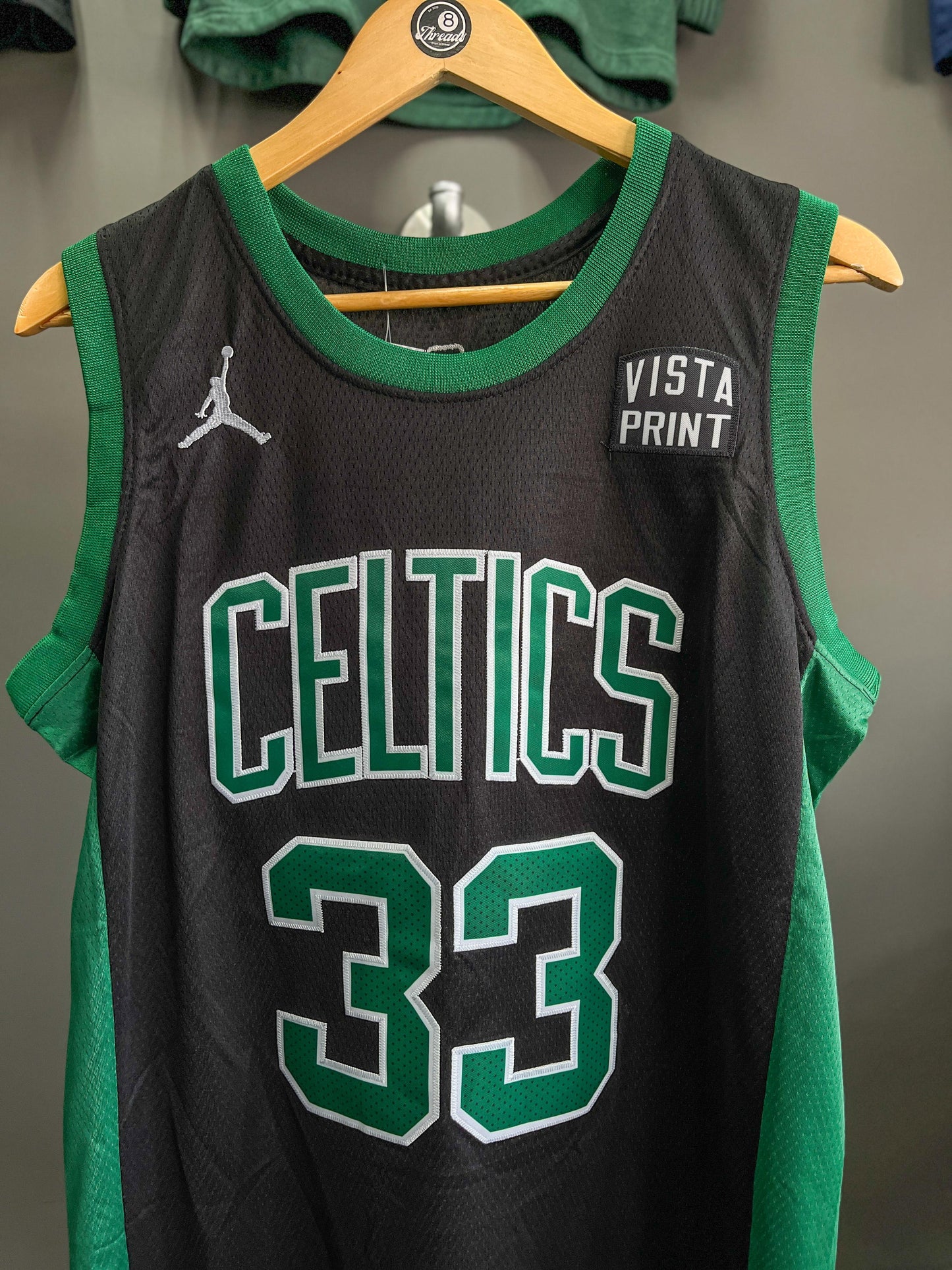 Boston Celtics "Larry Bird 33" Jordan NBA Basketball Vest