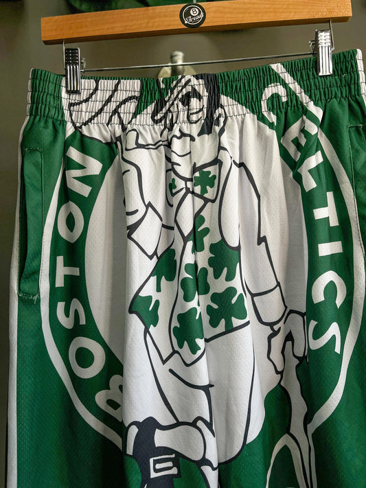 Boston Celtics Graphic NBA Basketball Shorts - Extra Extra Large (XXL)