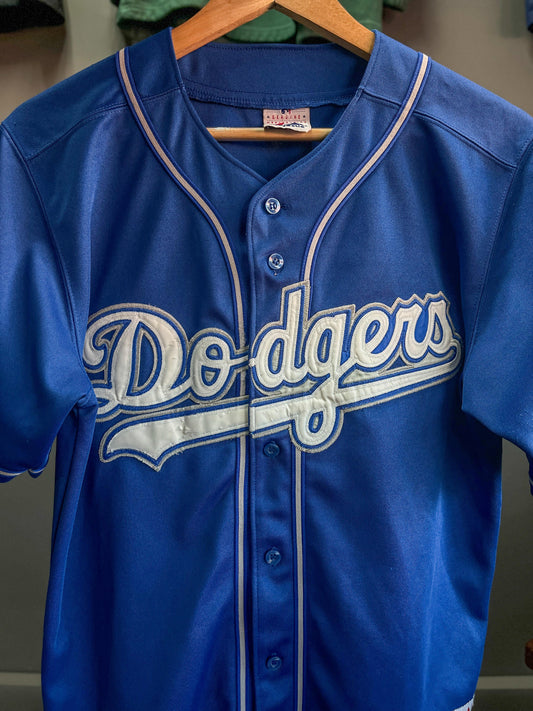 Ladies LA Dodgers Majestic MLB Baseball Jersey - Small