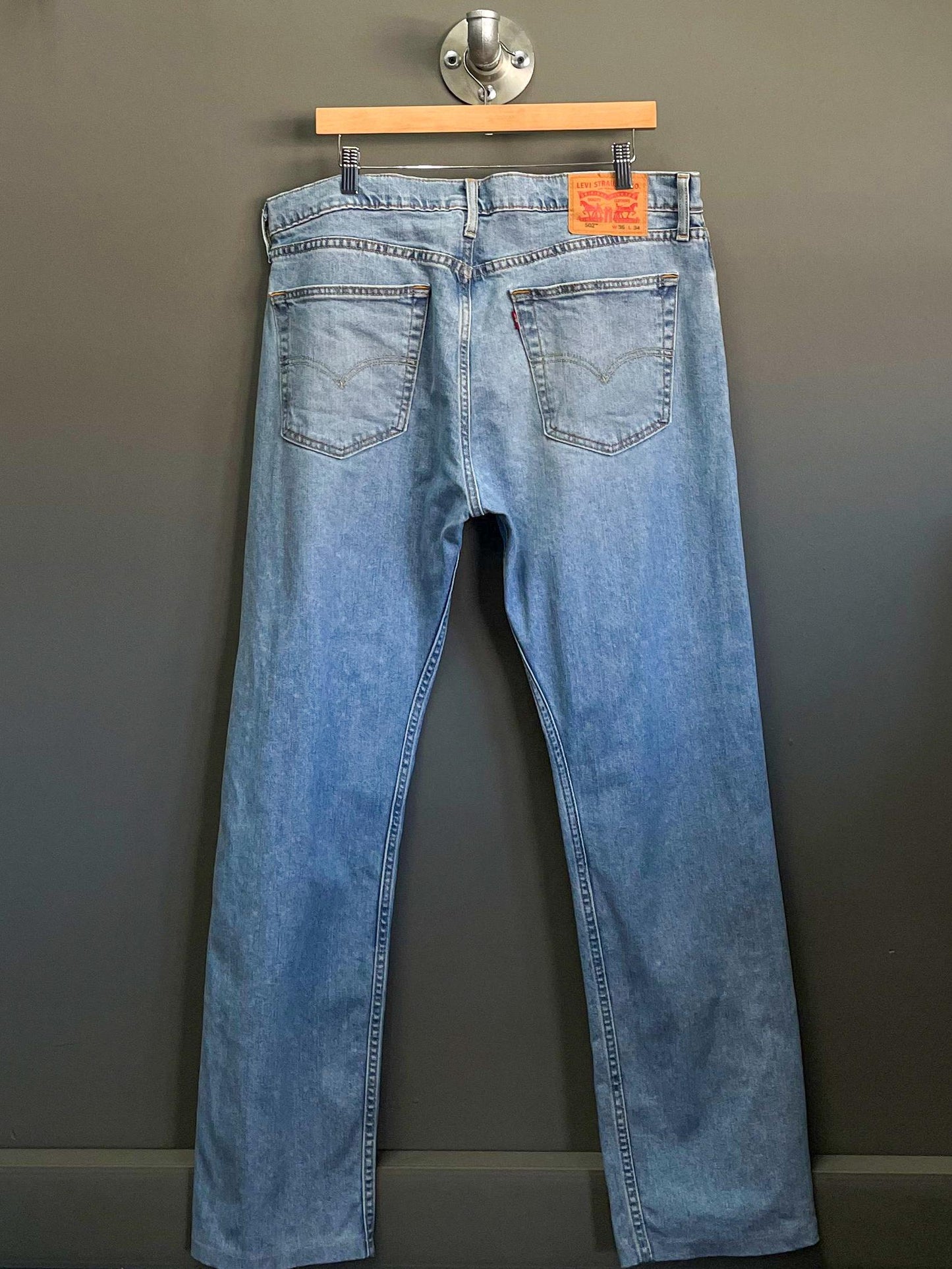 Levi's Original 502 Denim Jeans - 36x34 (Extra Large)