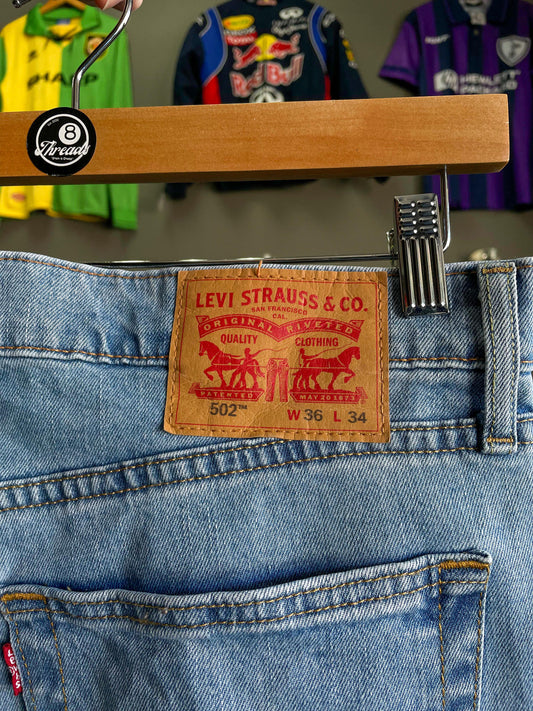 Levi's Original 502 Denim Jeans - 36x34 (Extra Large)
