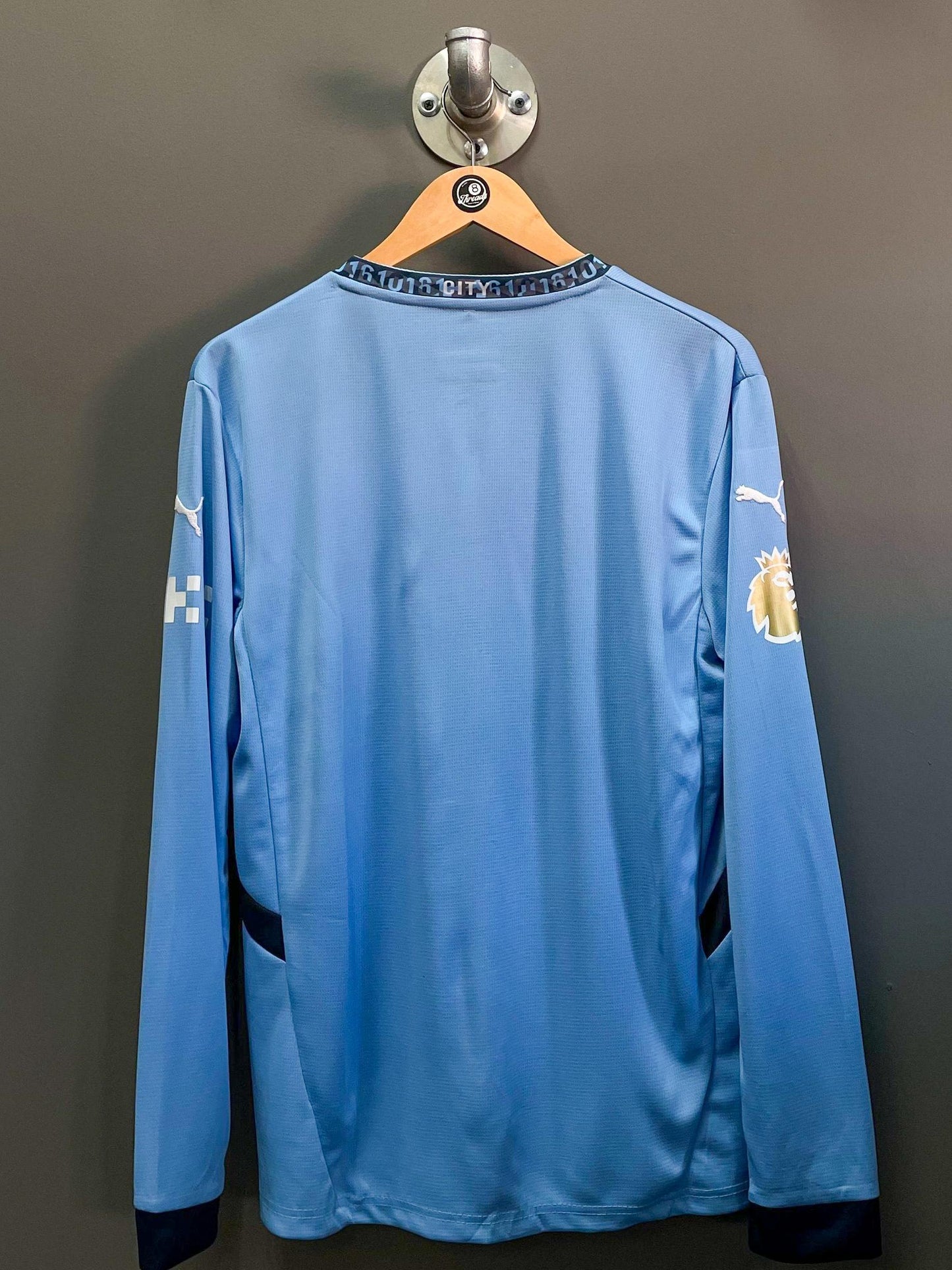 Manchester City 24/25 Home Long-sleeve Football Jersey