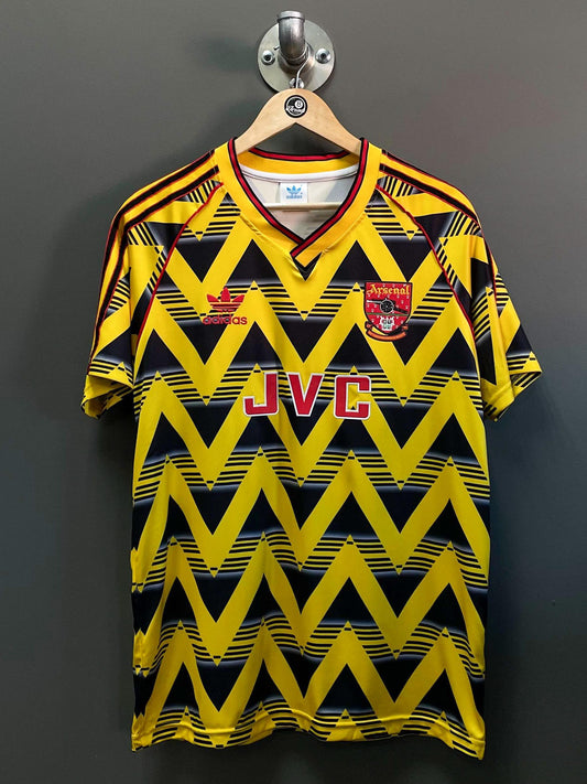 Arsenal FC 1991/93 Away Retro Football Kit - Medium