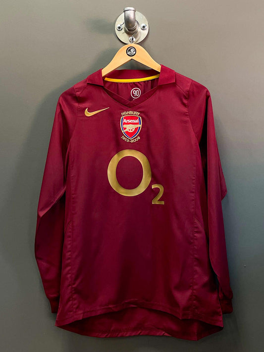 Arsenal FC 2005/06 Home Retro Football Jersey - Medium