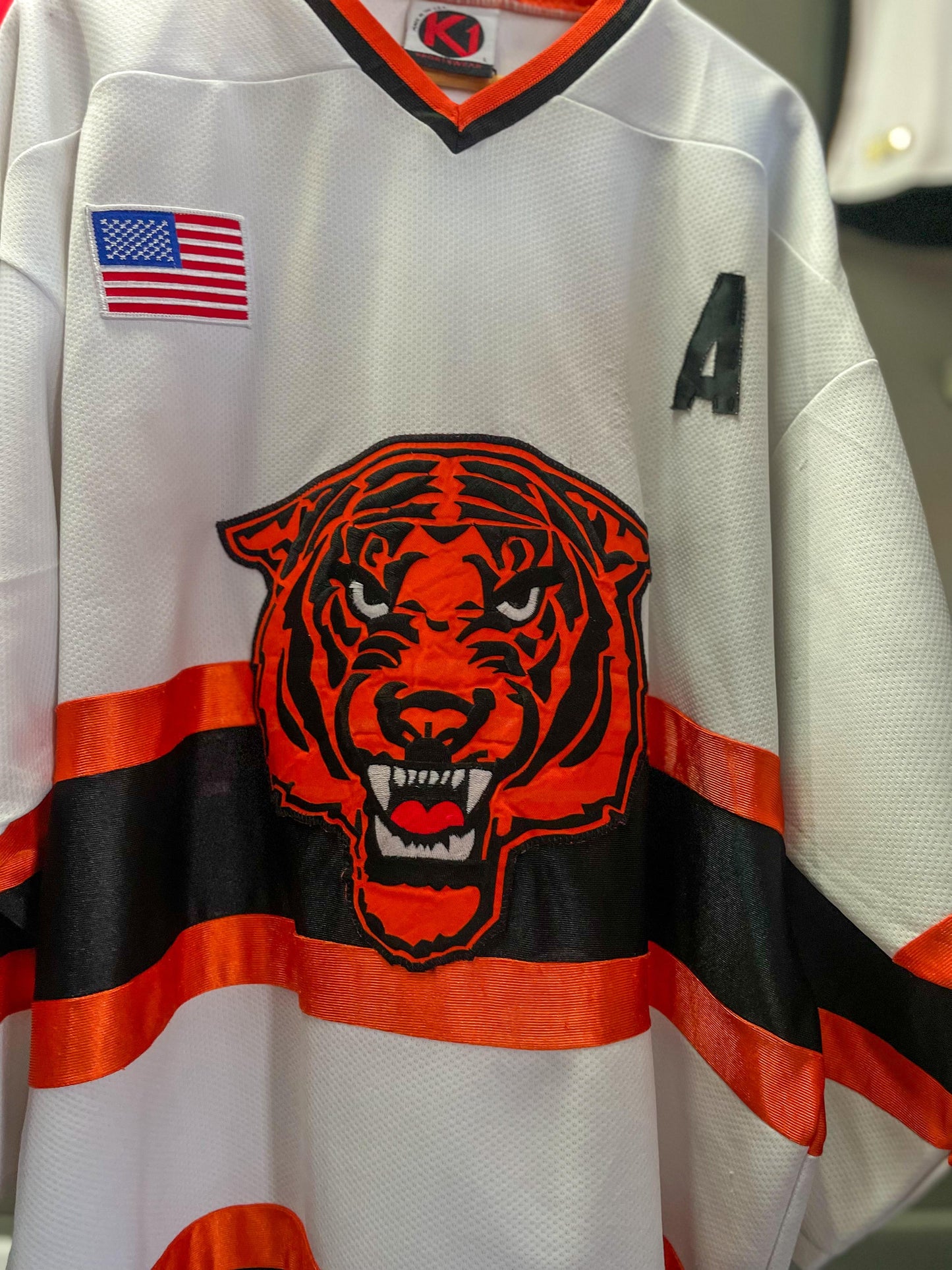 USA Tigers NHL Ice Hockey Jersey - Size Large