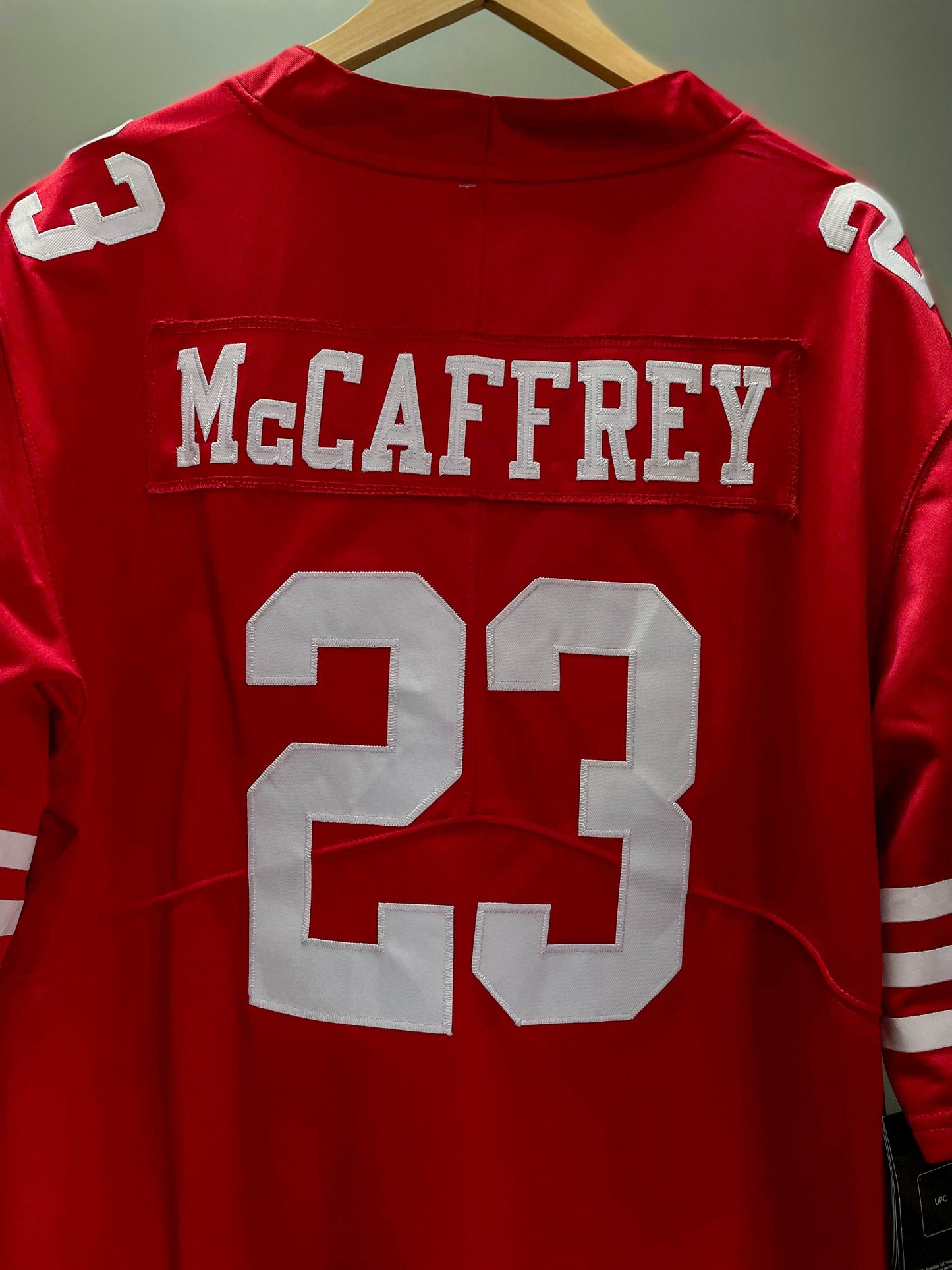 San Francisco 49ers "McCaffrey" Nike NFL Jersey