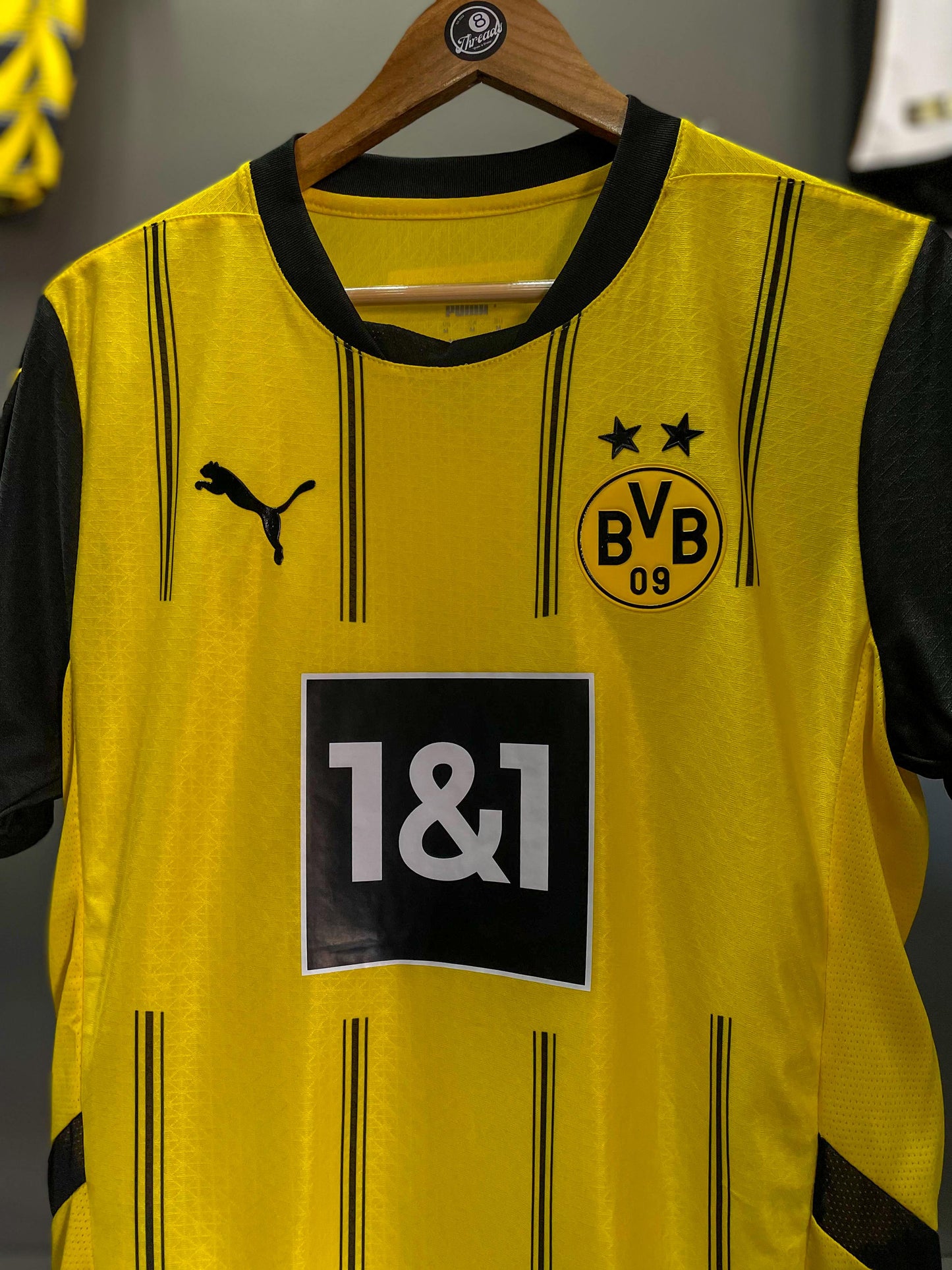 Borussia Dortmund 24/25 Home Match Version Football Jersey - Medium