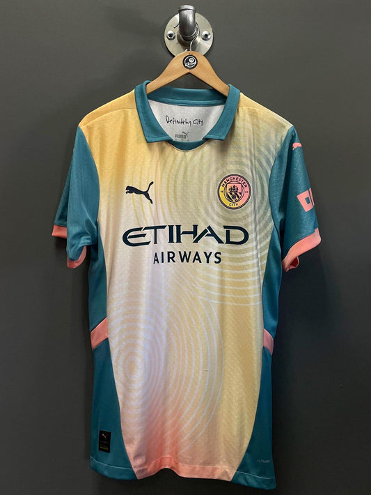 Manchester City 24/25 Fourth Kit Match Version Football Jersey - Small
