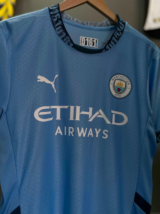 Manchester City 24/25 Home Match Version Football Jersey - Medium