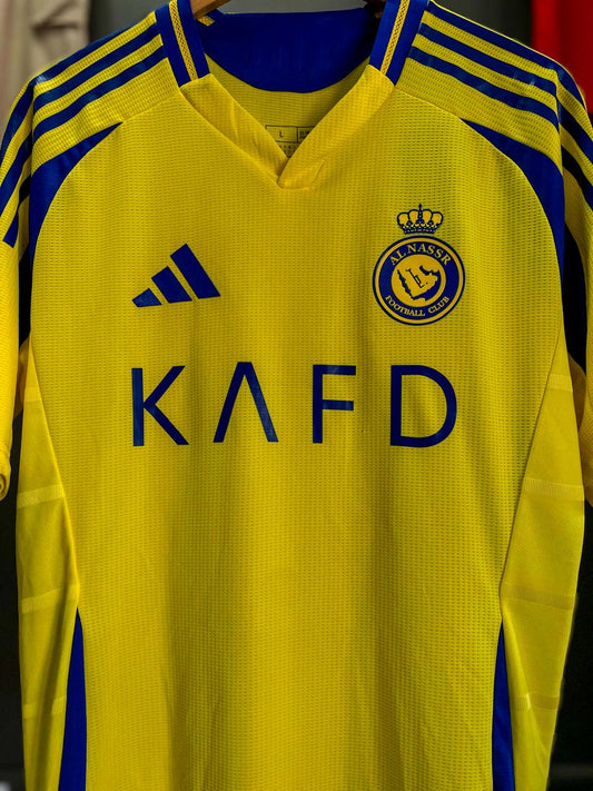 Al-Nassr Home Match Version Football Jersey - Large