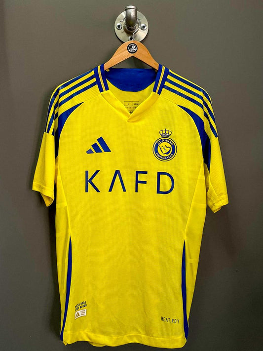 Al-Nassr Home Match Version Football Jersey - Large