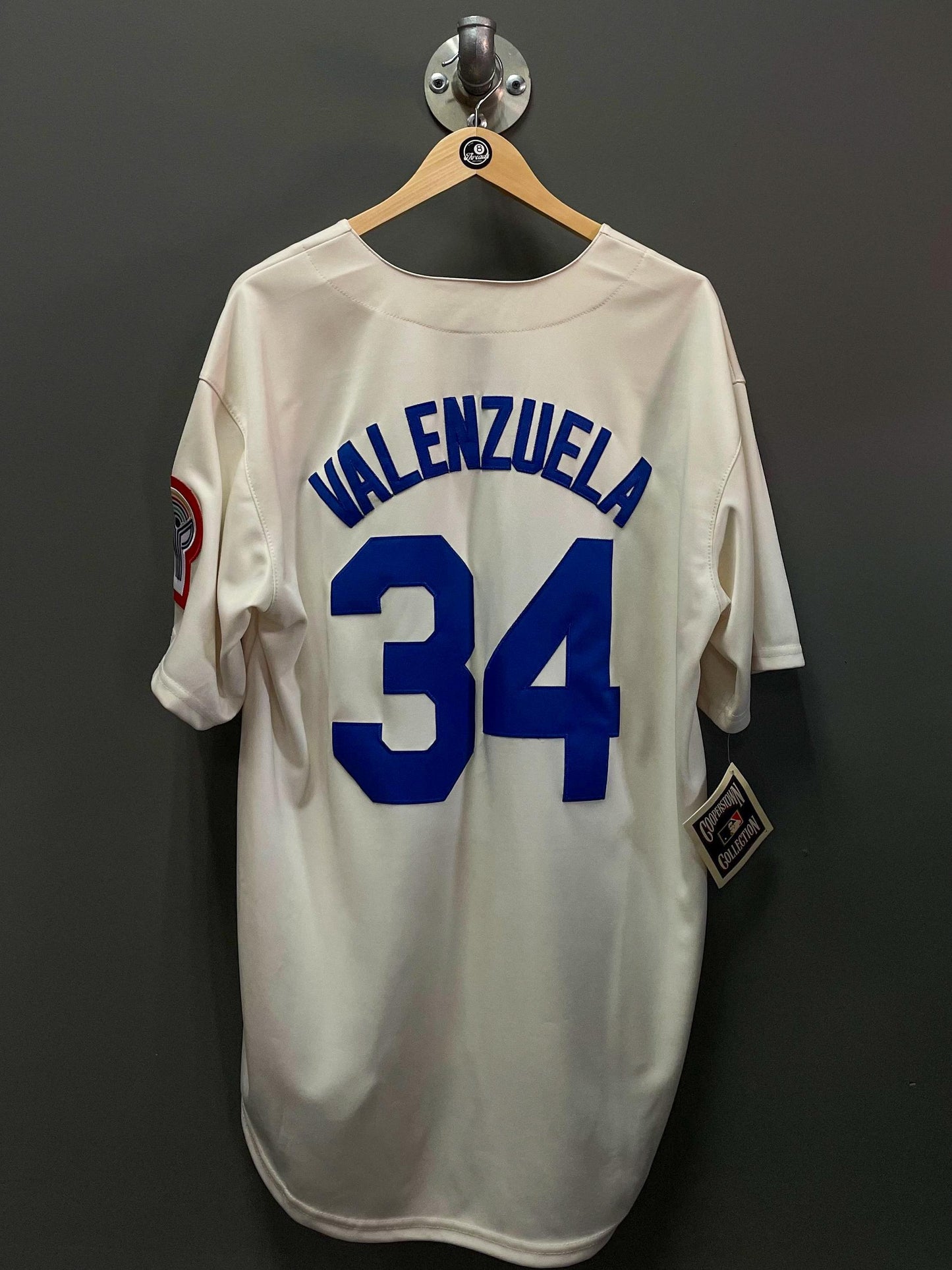 Los Angeles Dodgers "Valenzuela 34" Mitchell & Ness MLB Baseball Jersey