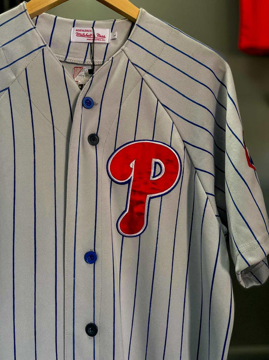 Philadelphia Phillies Mitchell & Ness MLB Button-up Shirt - Large