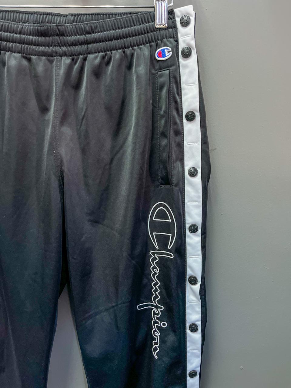 Champion Popper Tracksuit Bottoms - Size Small
