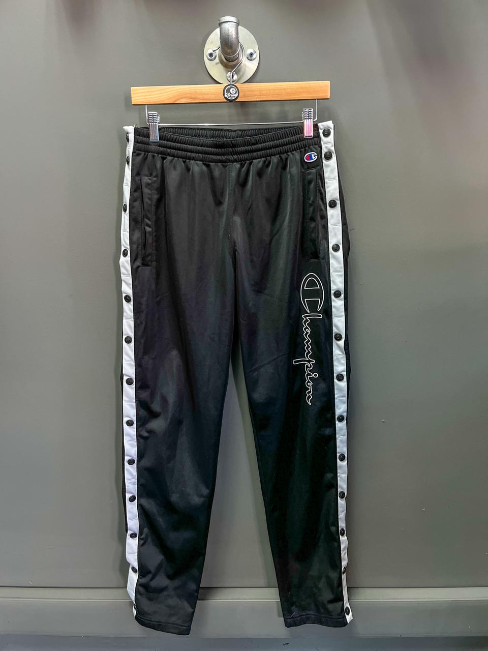 Champion Popper Tracksuit Bottoms - Size Small