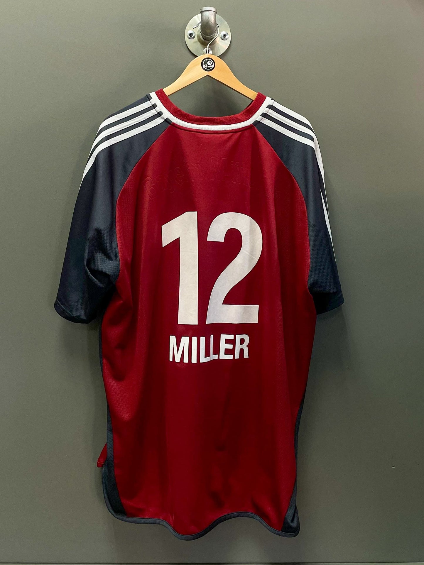 Bayern Munchen Adidas Retro "Miller" Football Jersey - Extra Large