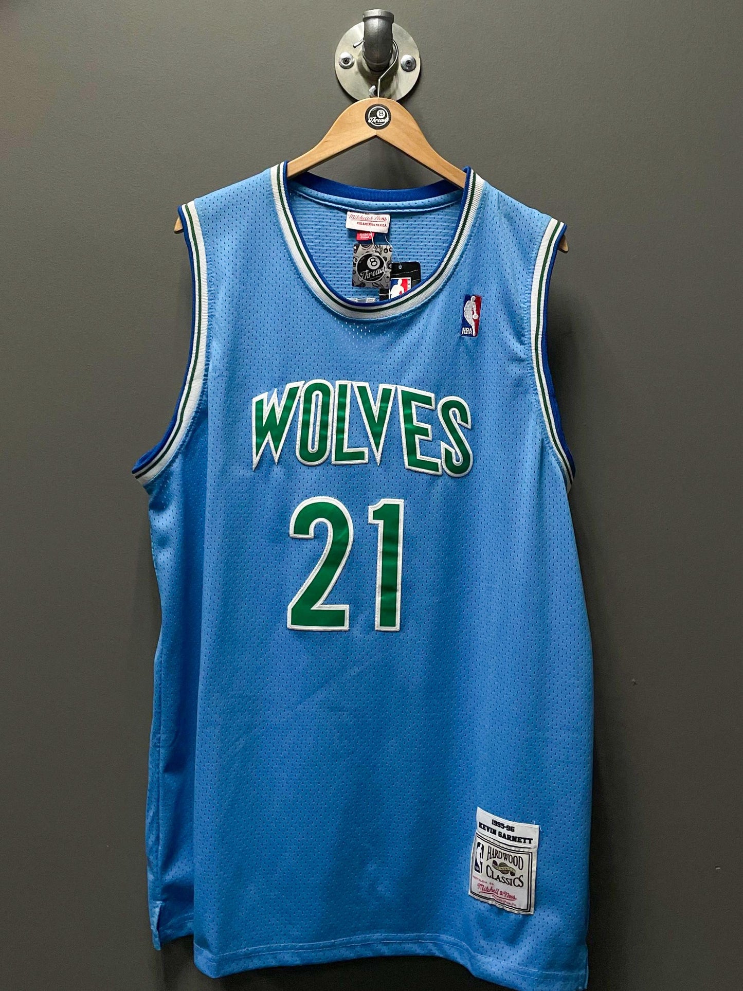 Timberwolves Mitchell & Ness "Garnett" NBA Basketball Vest - XXL