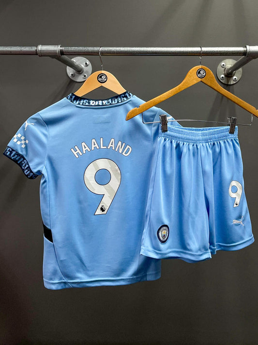 Manchester City 24/25 "Haaland" Kids Football Kit