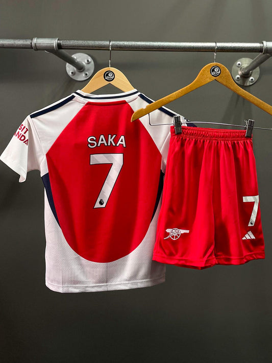 Arsenal 24/25 Home "Saka" Kids Football Kit