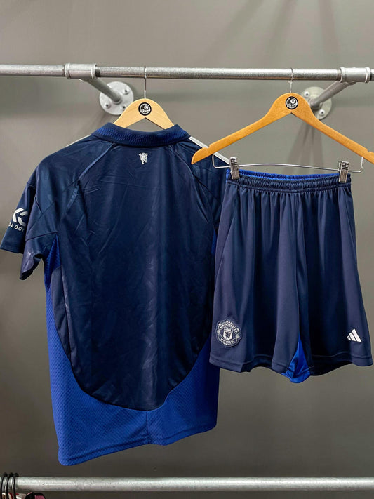 Manchester United 24/25 Adidas Kids Football Kit