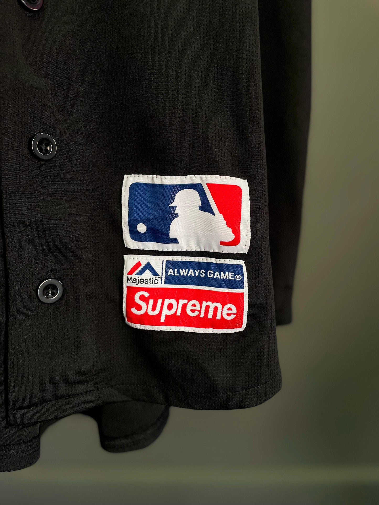 New York Yankees Majestic x SUPREME MLB Baseball Jersey - Medium
