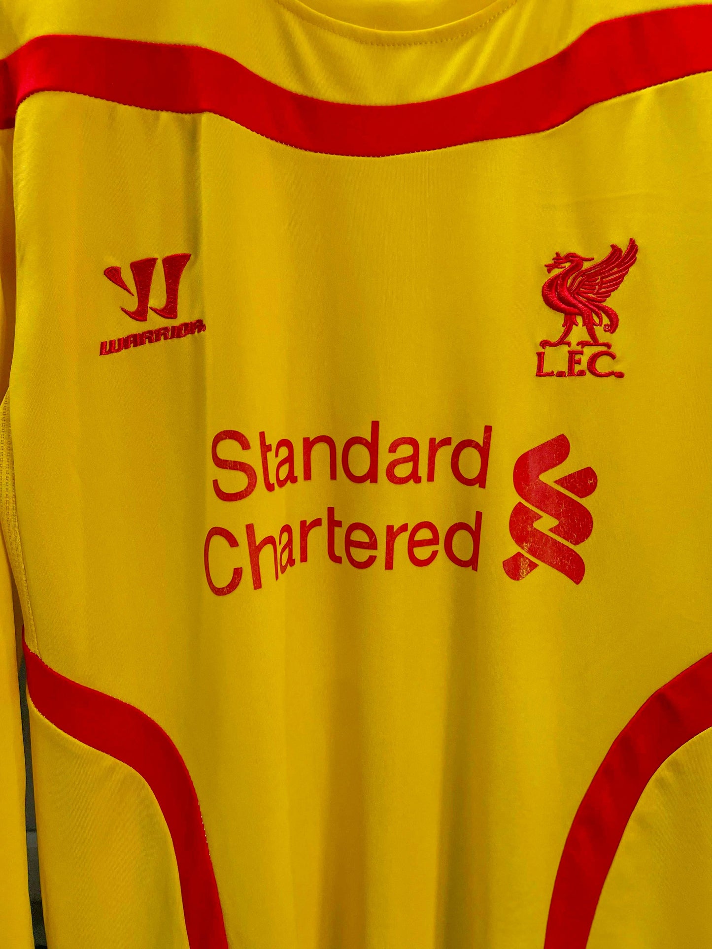 Liverpool FC Classic Retro Warrior Football Jersey - Large