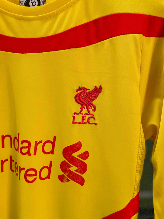 Liverpool FC Classic Retro Warrior Football Jersey - Large