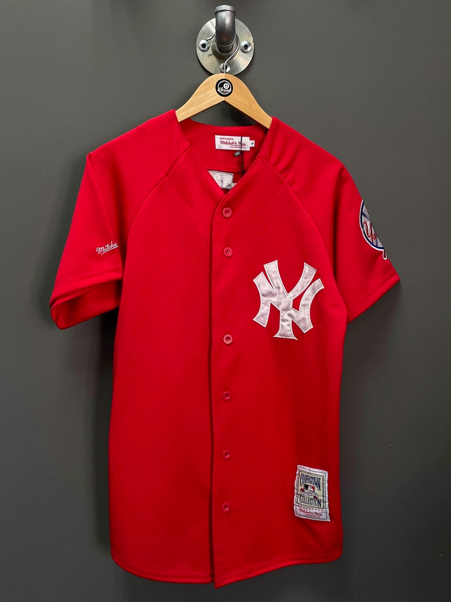 New York Yankees Mitchell & Ness MLB Baseball Jersey - Small