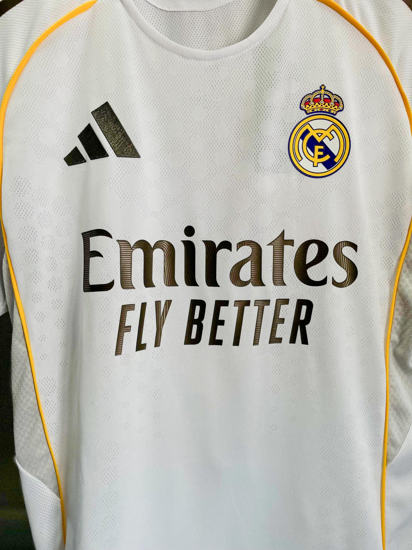 Real Madrid 25/26 Home Match Version Football Jersey