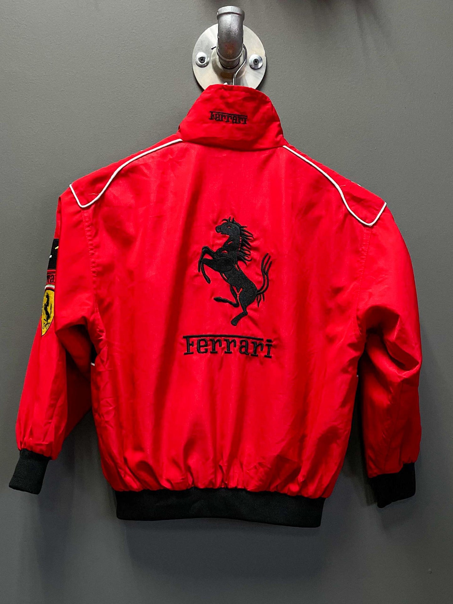 Ferrari Original F1 Kids Racing Jacket - Fits 7-8 Years