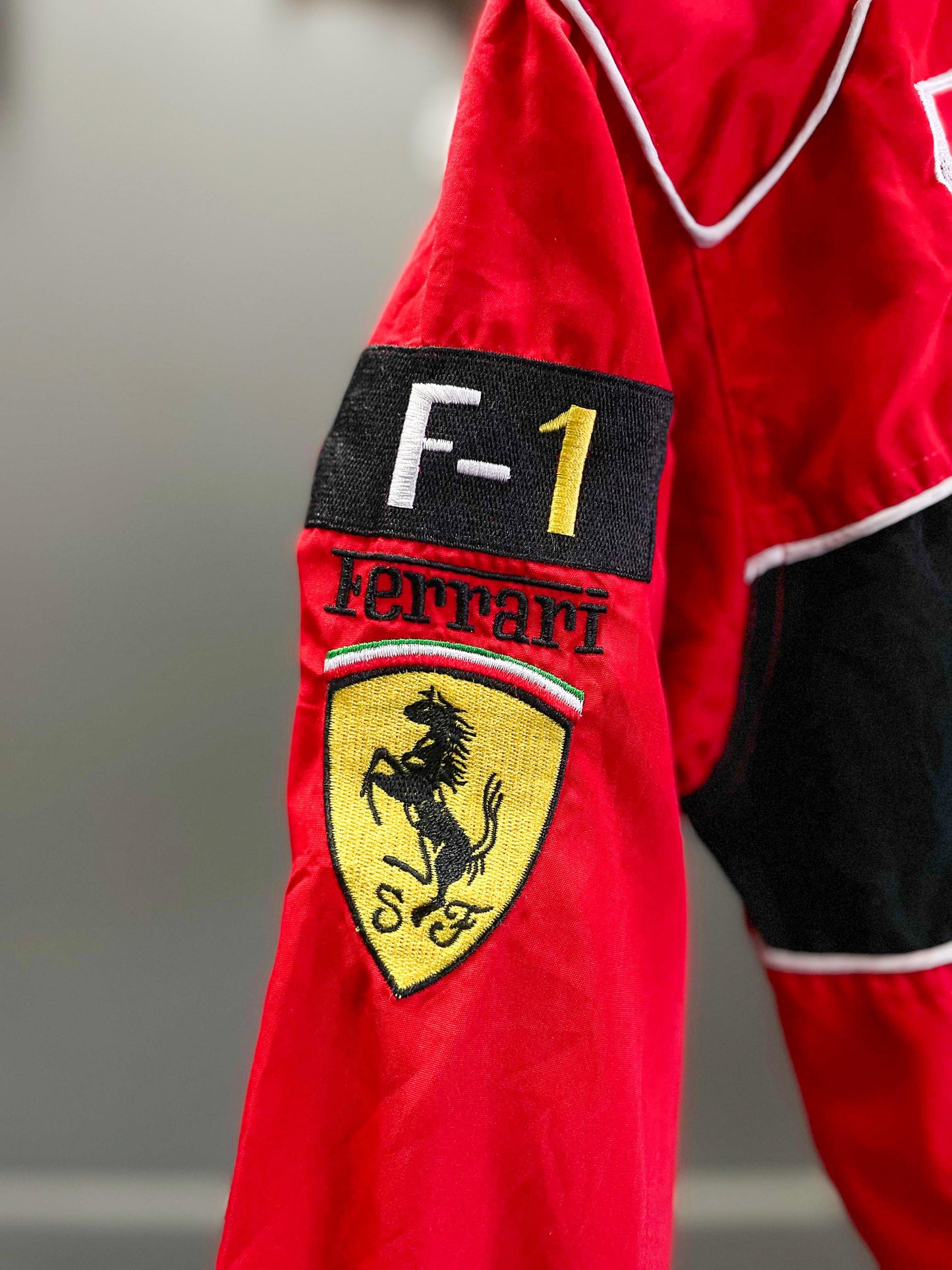 Ferrari Original F1 Kids Racing Jacket - Fits 7-8 Years