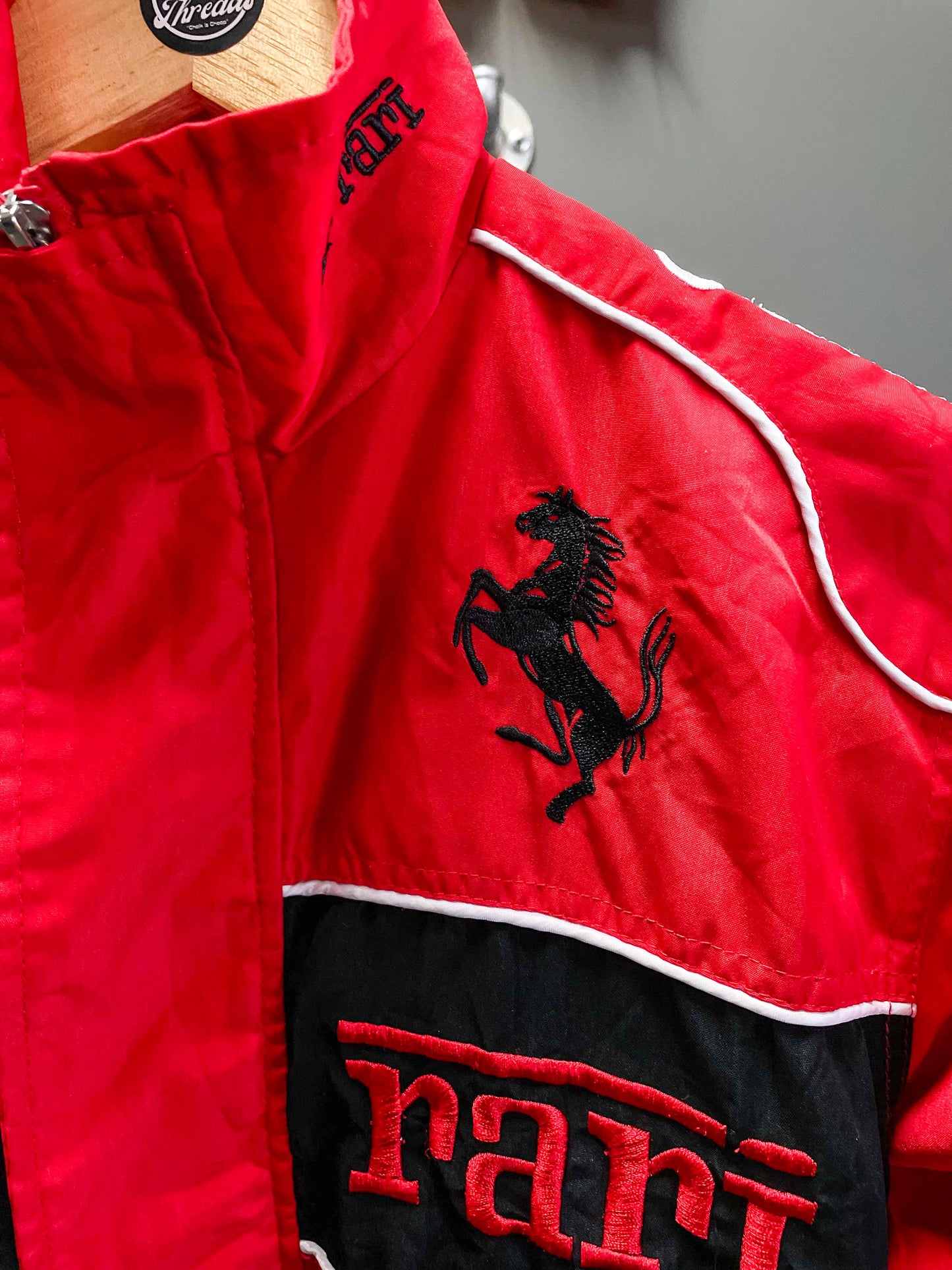 Ferrari Original F1 Kids Racing Jacket - Fits 7-8 Years