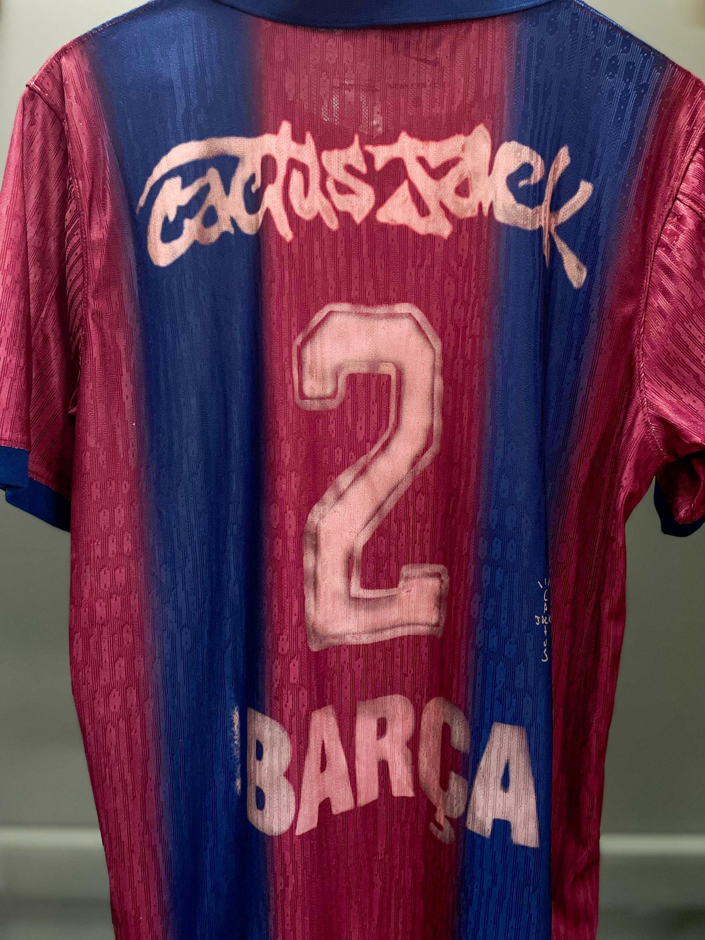 FC Barcelona x Travis Scott Cactus Jacket Football Jersey - Large