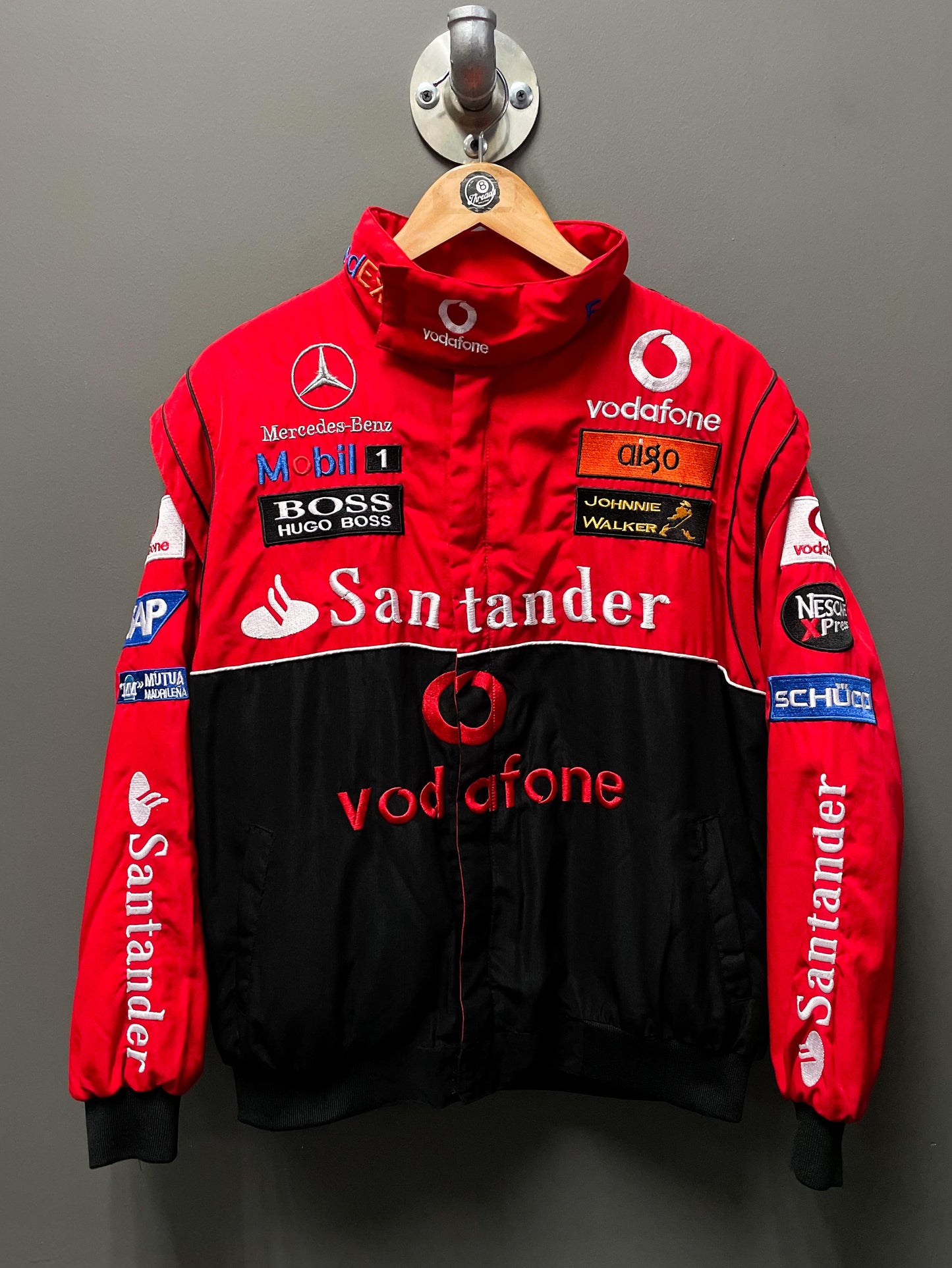 Mercedes-Benz Vodafone Santander Mobile 1 Collector F1 Racing Jacket - Medium