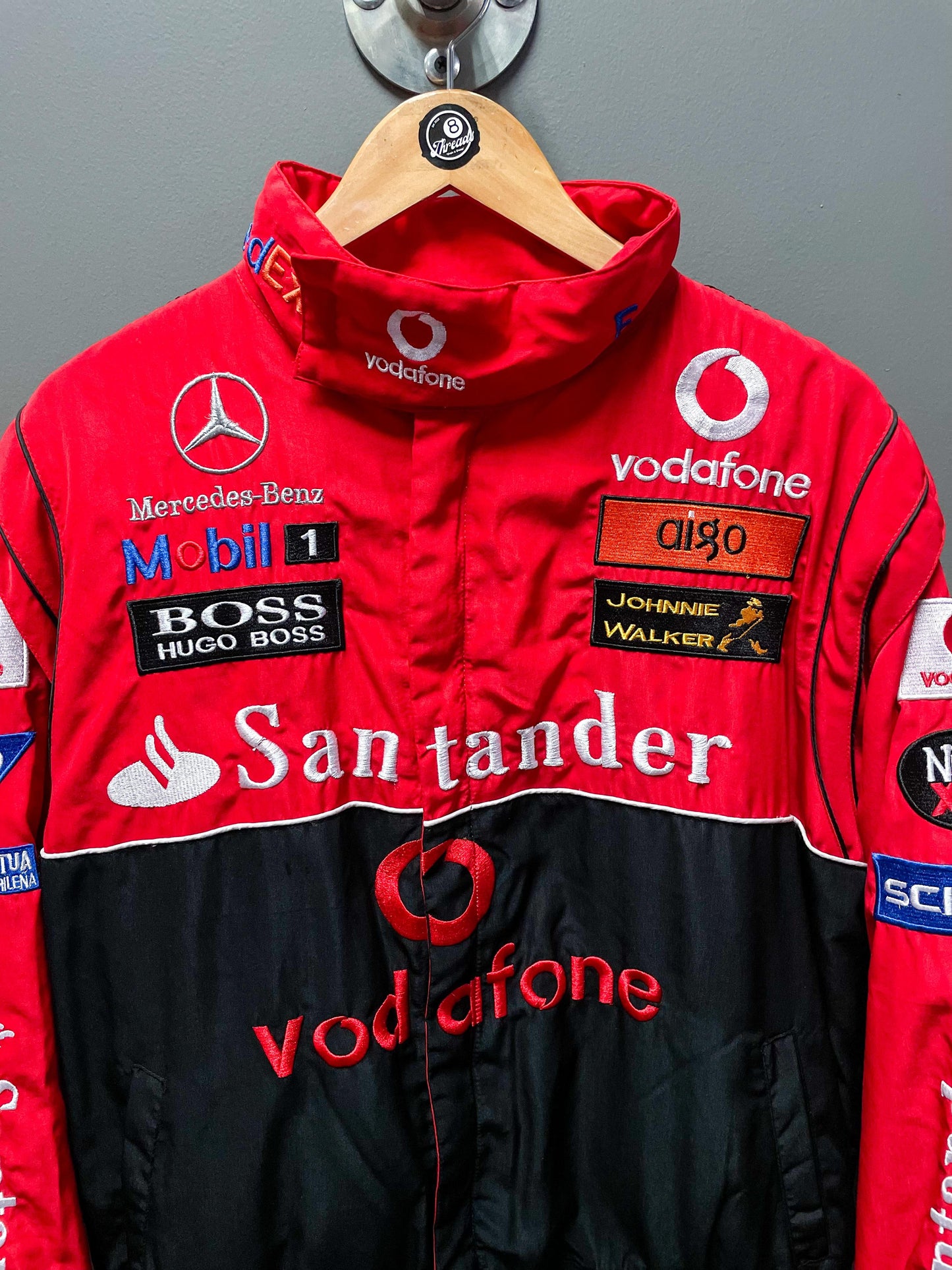 Mercedes-Benz Vodafone Santander Mobile 1 Collector F1 Racing Jacket - Medium