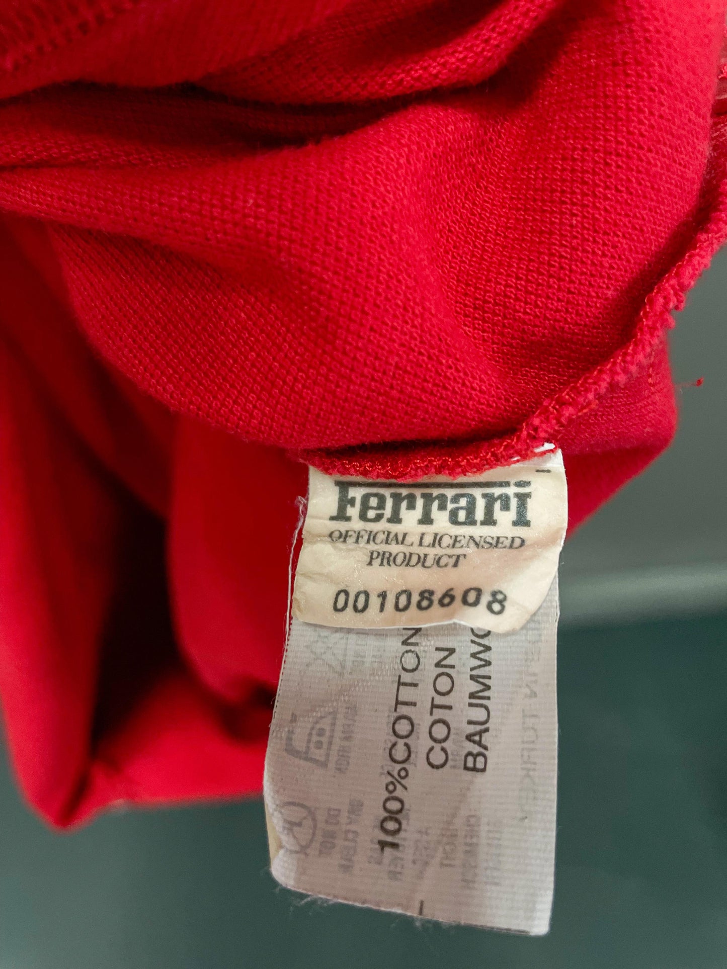 Ferrari Official F1 Racing Polo Shirt - Large