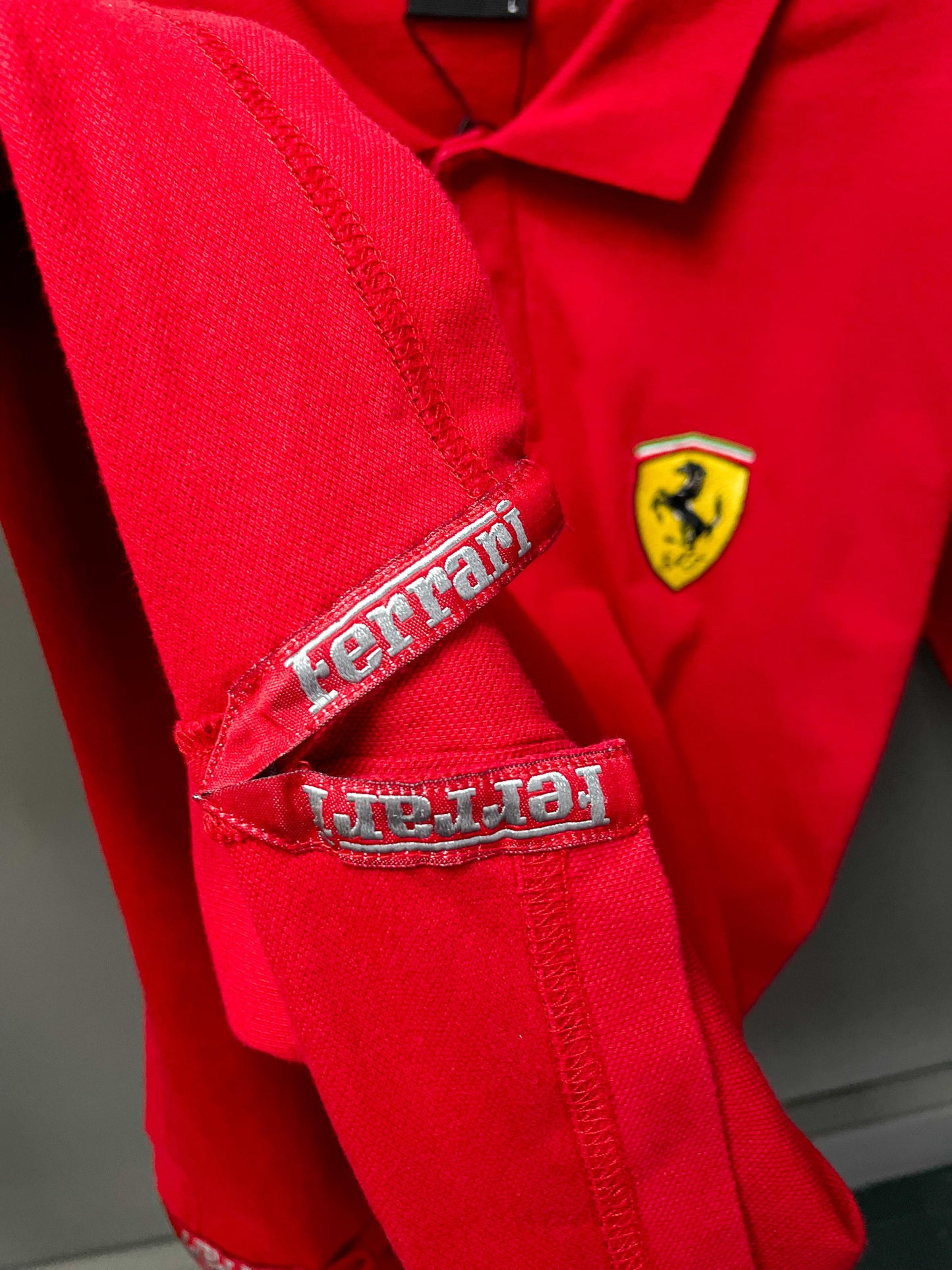 Ferrari Official F1 Racing Polo Shirt - Large