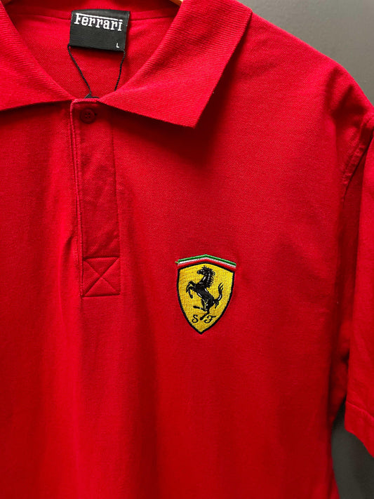 Ferrari Official F1 Racing Polo Shirt - Large