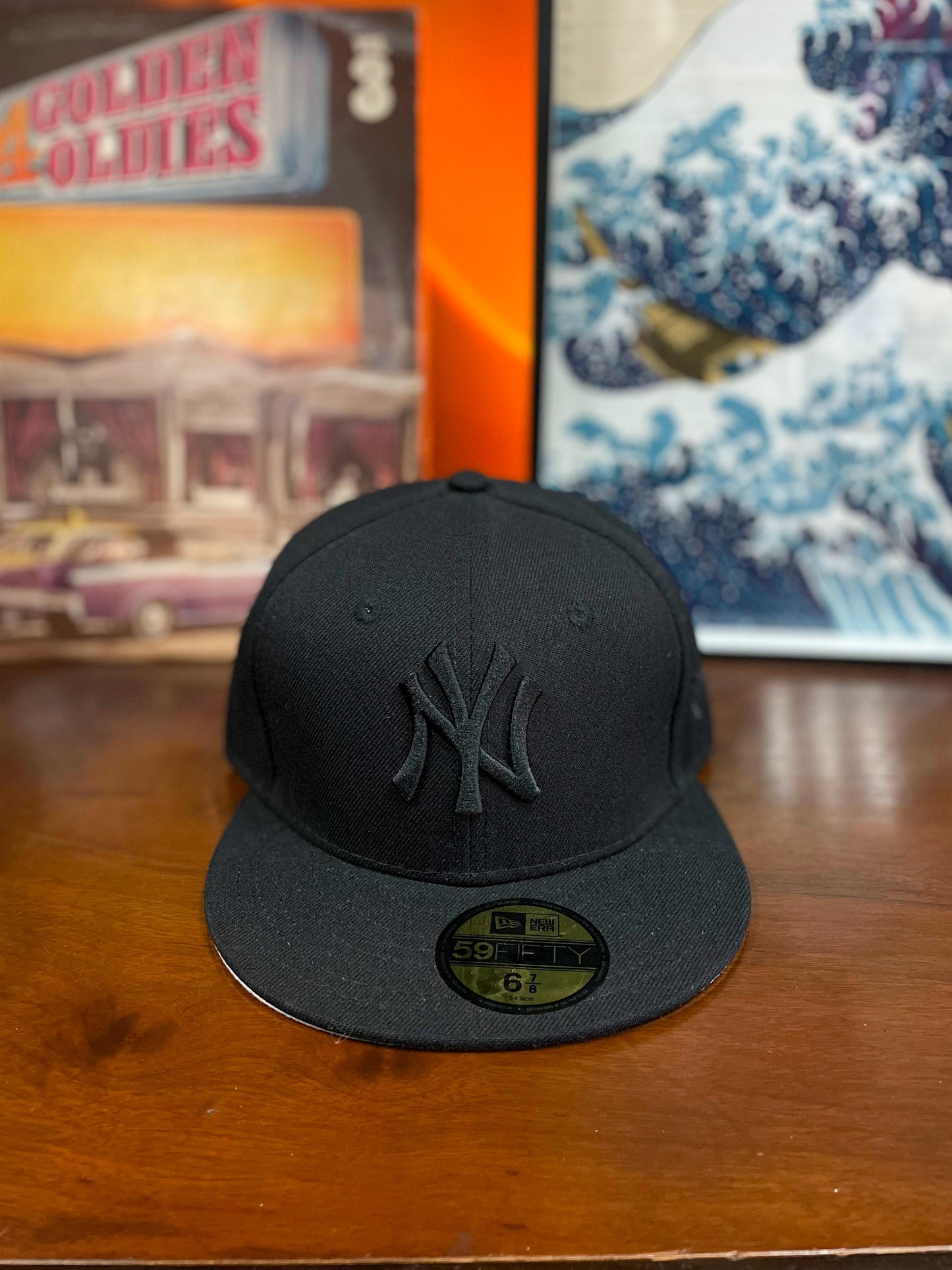 New Era NY Yankees 59FIFTY Blackout Fitted Cap