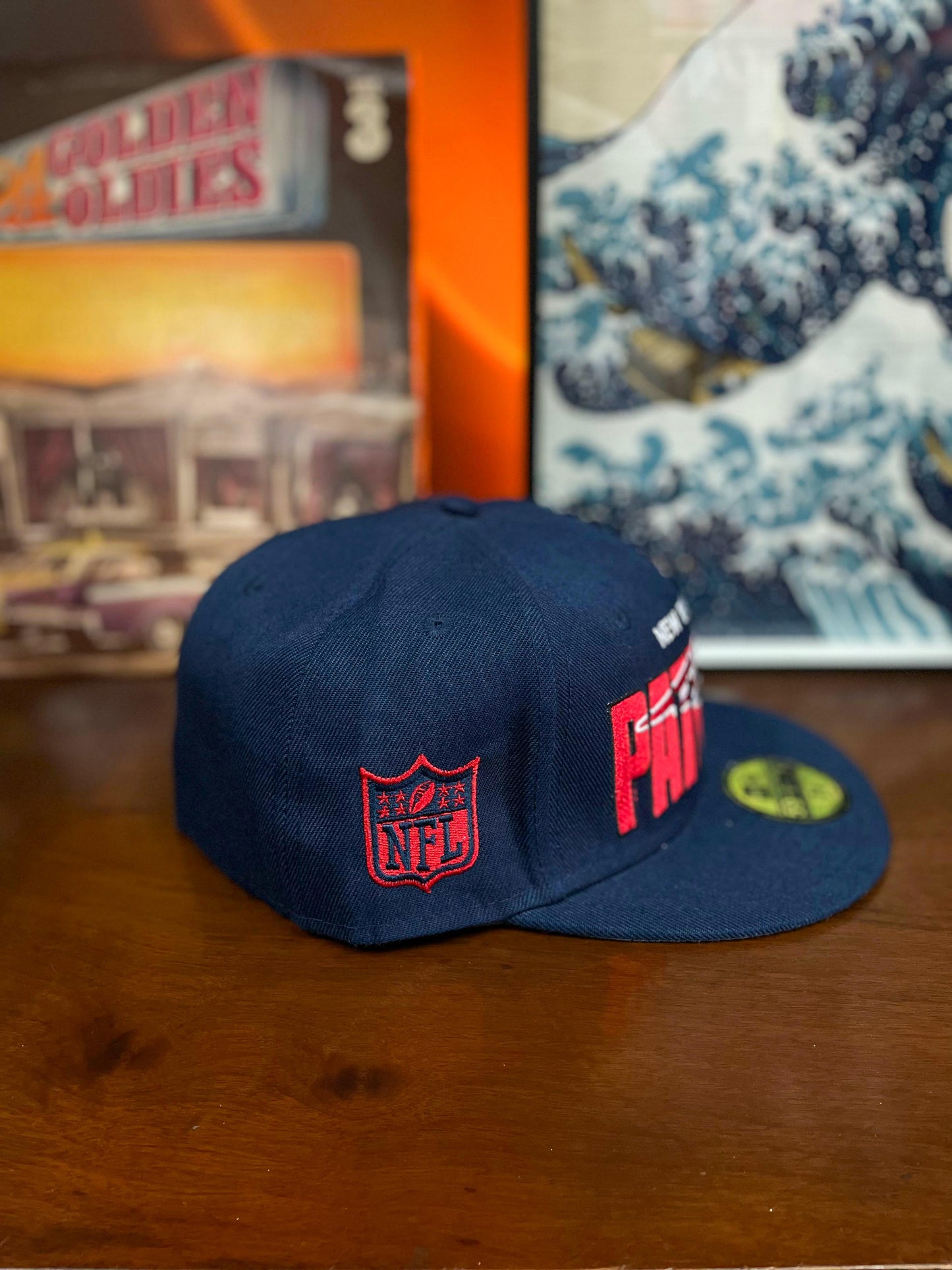 New Era New England Patriots "NFL Patch" 59FIFTY Fitted Cap - 7 3/4 (61.5cm)